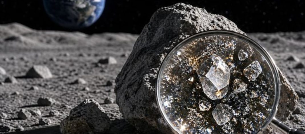 Китайские ученые в образцах лунной породы обнаружили два ранее неизвестных минерала