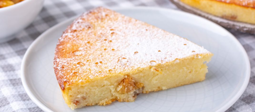 Кекс на молоке в духовке