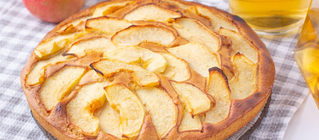 Шарлотка классическая с разрыхлителем