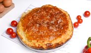 Слоеный пирог с фаршем и картошкой