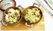Картошка в горшочках в духовке с мясом