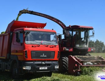 Зелёная жатва набирает темп