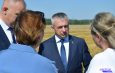 Губернатор области Иван Крупко ознакомился также с ходом жатвы на Лоевщине