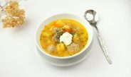 Суп с фрикадельками классический