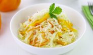Маринованная капуста с болгарским перцем